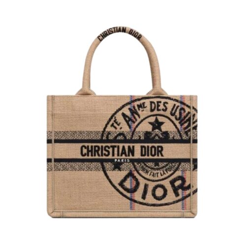 Christian Dior Small Dior Book Tote Brown, For Women, Women’s Handbags 26.5cm/10.5in CD M1265ZRUW_M918