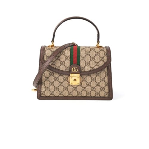 GUCCI OPHIDIA TOP HANDLE SMALL BAG